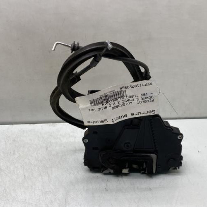 Serrure avant gauche PEUGEOT BOXER 3 Photo n°3