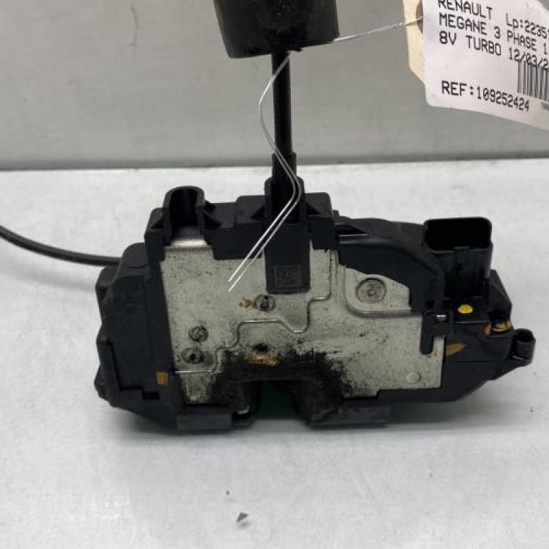 Serrure avant gauche RENAULT MEGANE 3 Photo n°4