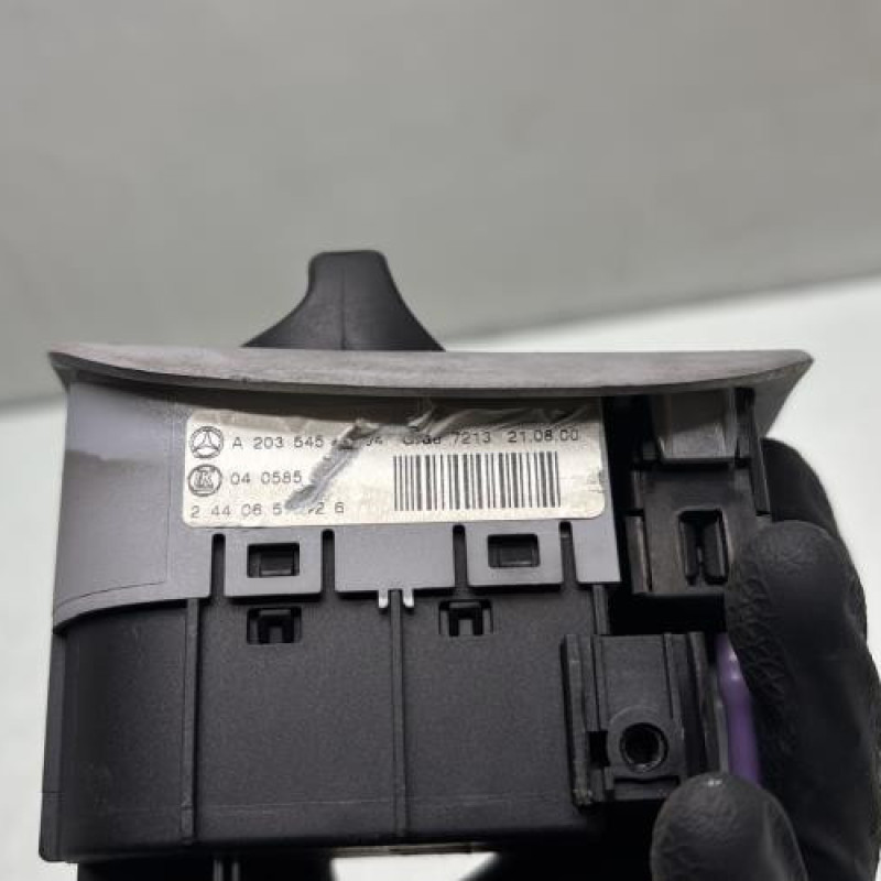 Commande de phare MERCEDES CLASSE C 203 Photo n°4