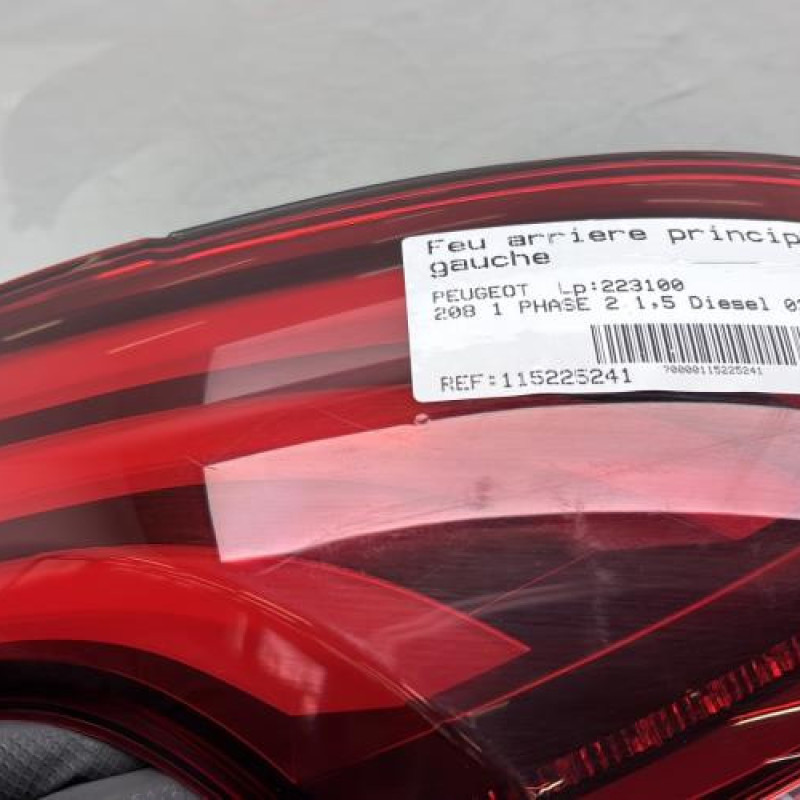 Feu arriere principal gauche (feux) PEUGEOT 208 1 Photo n°5