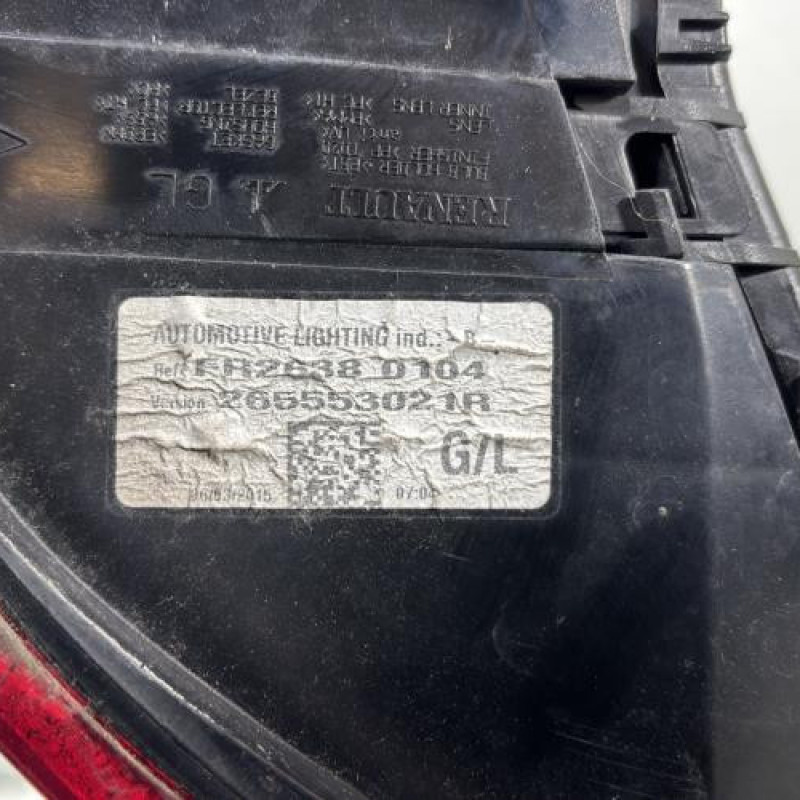 Feu arriere principal gauche (feux) RENAULT CLIO 4 Photo n°5