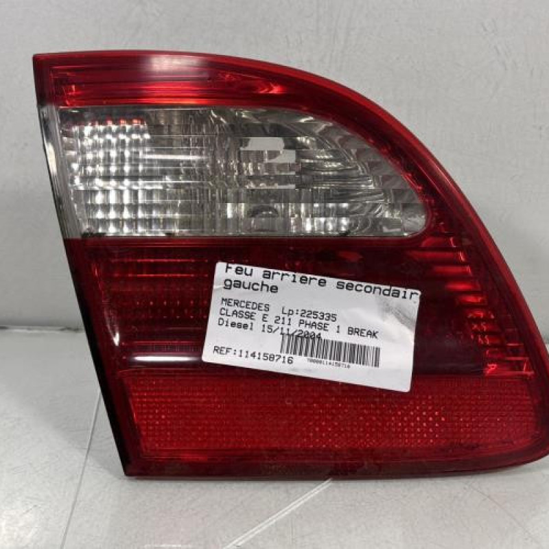 Feu arriere secondaire gauche (feux) MERCEDES CLASSE E 211 Photo n°1