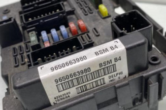 Boitier servitude moteur (BSM) PEUGEOT 206+