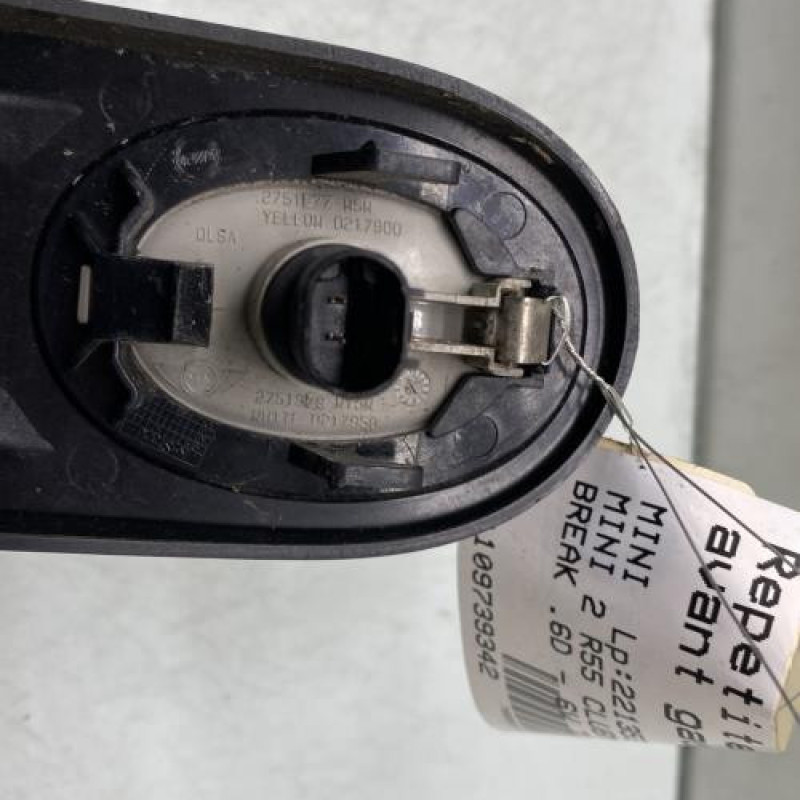 Repetiteur clignotant avant gauche (Feux) MINI MINI 2 R55 Photo n°3