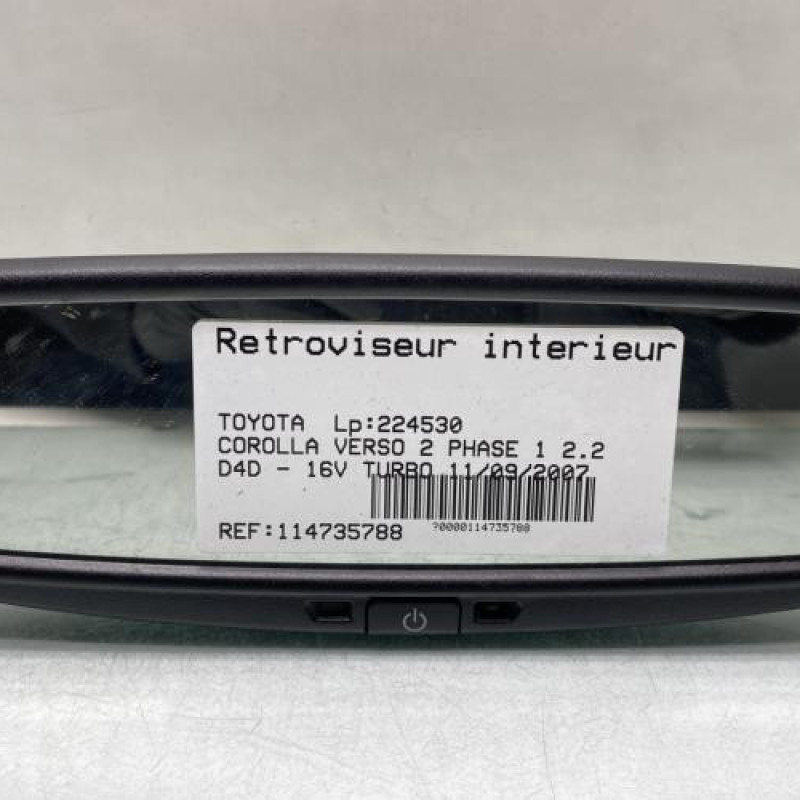 Retroviseur interieur TOYOTA COROLLA VERSO 2 Photo n°1