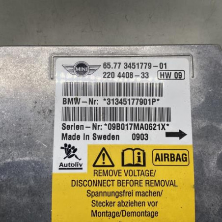 Boitier air bag MINI MINI 2 R55