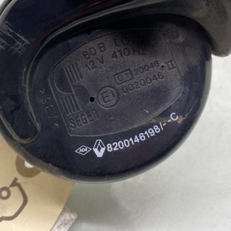 Avertisseur/Klaxon RENAULT CLIO 3 Photo n°2