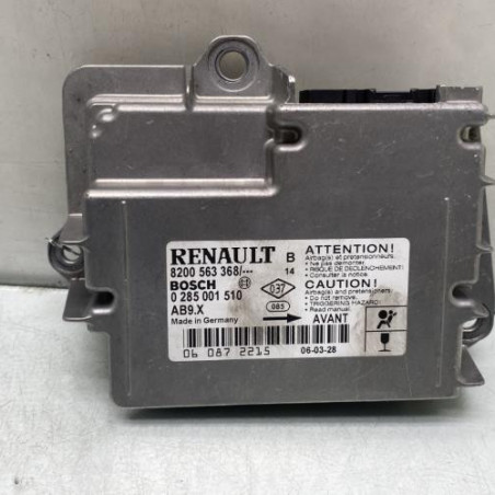 Boitier air bag RENAULT CLIO 3 Photo n°1