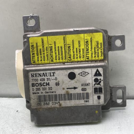 Boitier air bag RENAULT CLIO 2 Photo n°1
