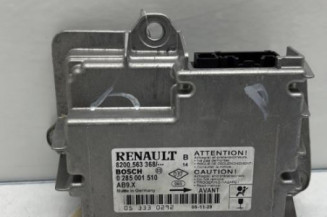 Boitier air bag RENAULT CLIO 3 Photo n°1