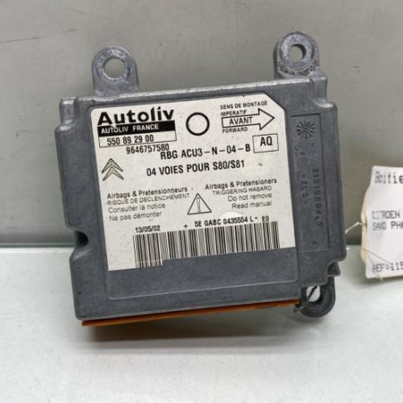 Boitier air bag CITROEN SAXO Photo n°1