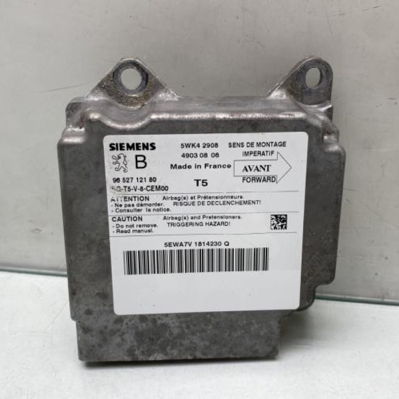 Boitier air bag PEUGEOT 307 Photo n°1