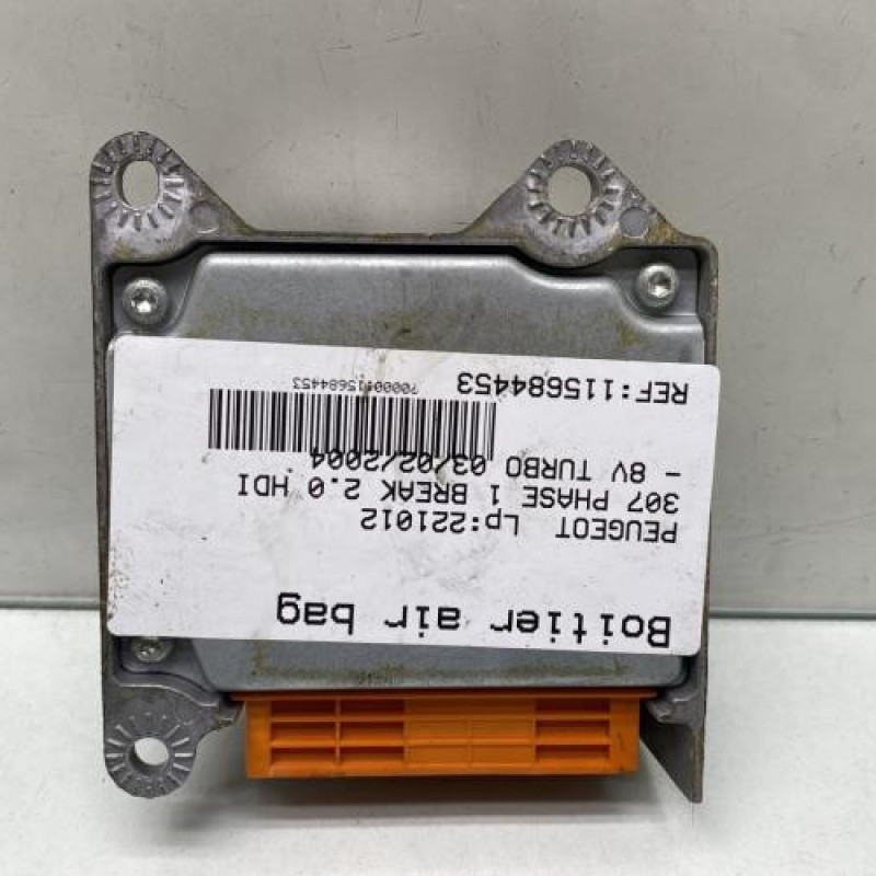 Boitier air bag PEUGEOT 307 Photo n°4