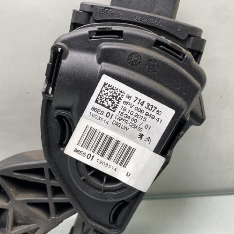 Pedale d'accelerateur CITROEN C3 2 Photo n°4