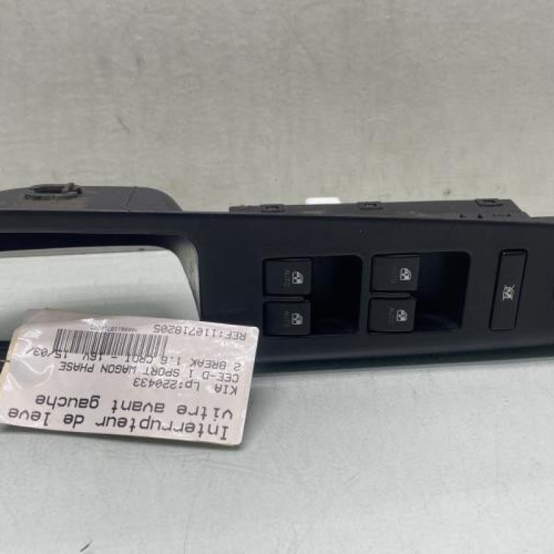 Interrupteur de leve vitre avant gauche KIA CEE-D 1 SPORT WAGON Photo n°1