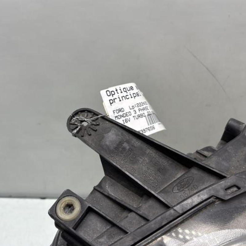 Optique avant principal droit (feux)(phare) FORD MONDEO 3 Photo n°2