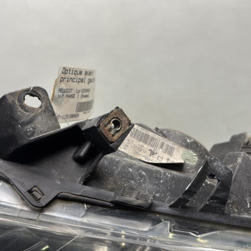 Optique avant principal gauche (feux)(phare) PEUGEOT 307 Photo n°3