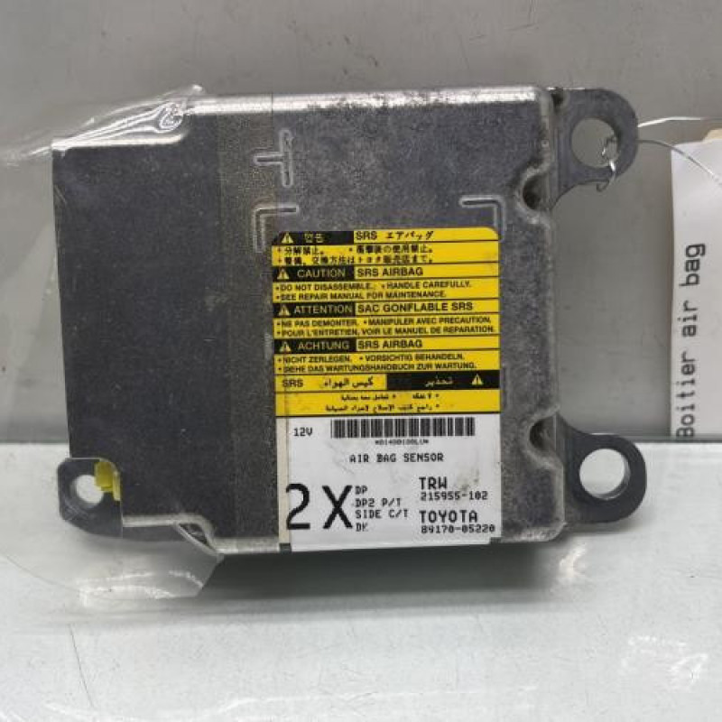 Boitier air bag TOYOTA AVENSIS 2 Photo n°1