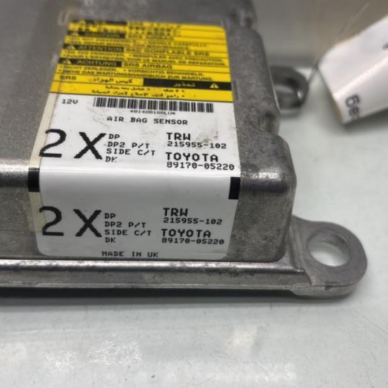 Boitier air bag TOYOTA AVENSIS 2 Photo n°2