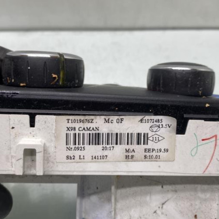 Commande chauffage RENAULT CLIO 4