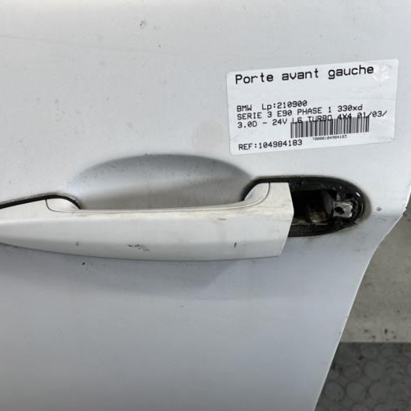 Porte avant gauche BMW SERIE 3 E90 Photo n°2