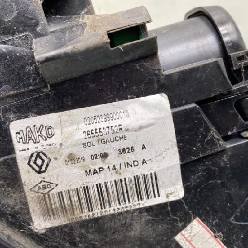 Feu arriere principal gauche (feux) RENAULT CLIO 4 Photo n°4