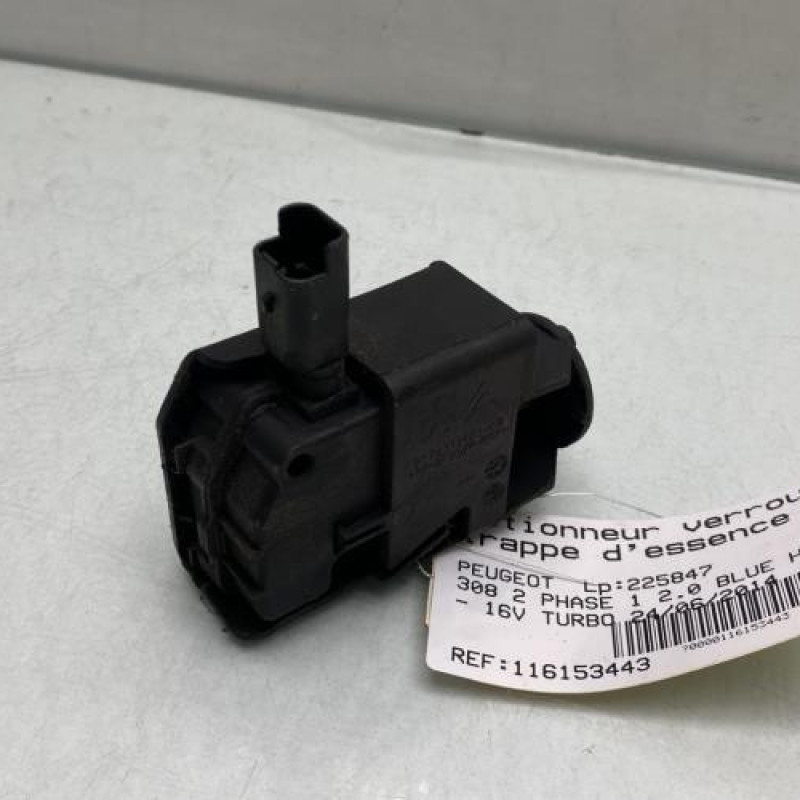 Actionneur verrou trappe d'essence PEUGEOT 308 2 Photo n°2