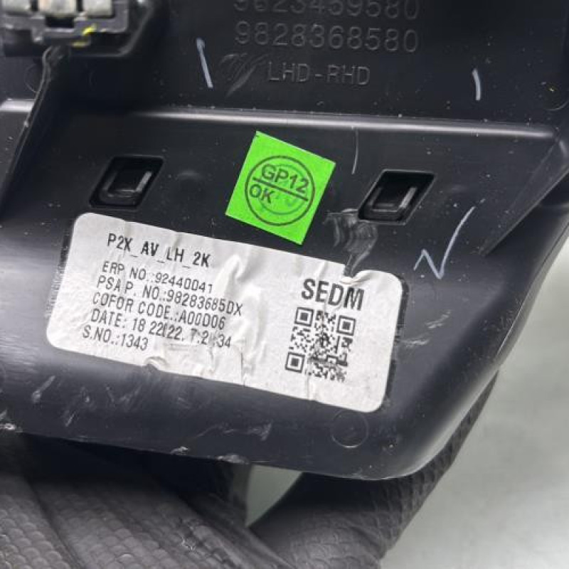 Aerateur tableau de bord avant gauche PEUGEOT 208 2 Photo n°4