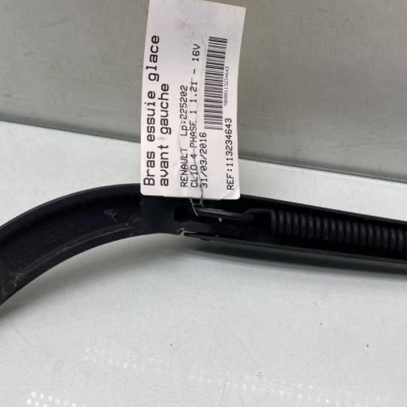 Bras essuie glace avant gauche RENAULT CLIO 4 Photo n°3
