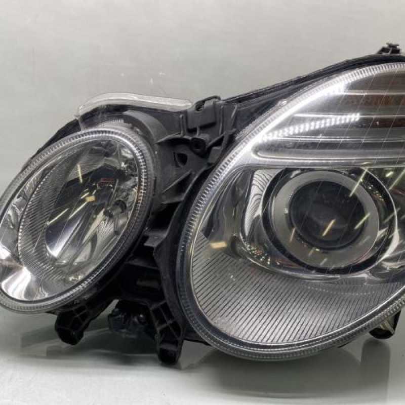 Optique avant principal gauche (feux)(phare) MERCEDES CLASSE E 211 Photo n°1