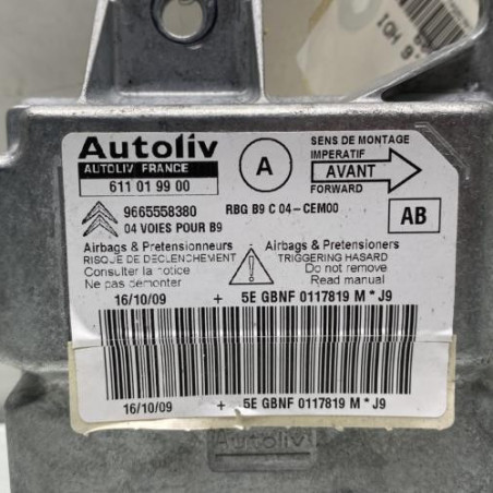 Boitier air bag CITROEN BERLINGO 2