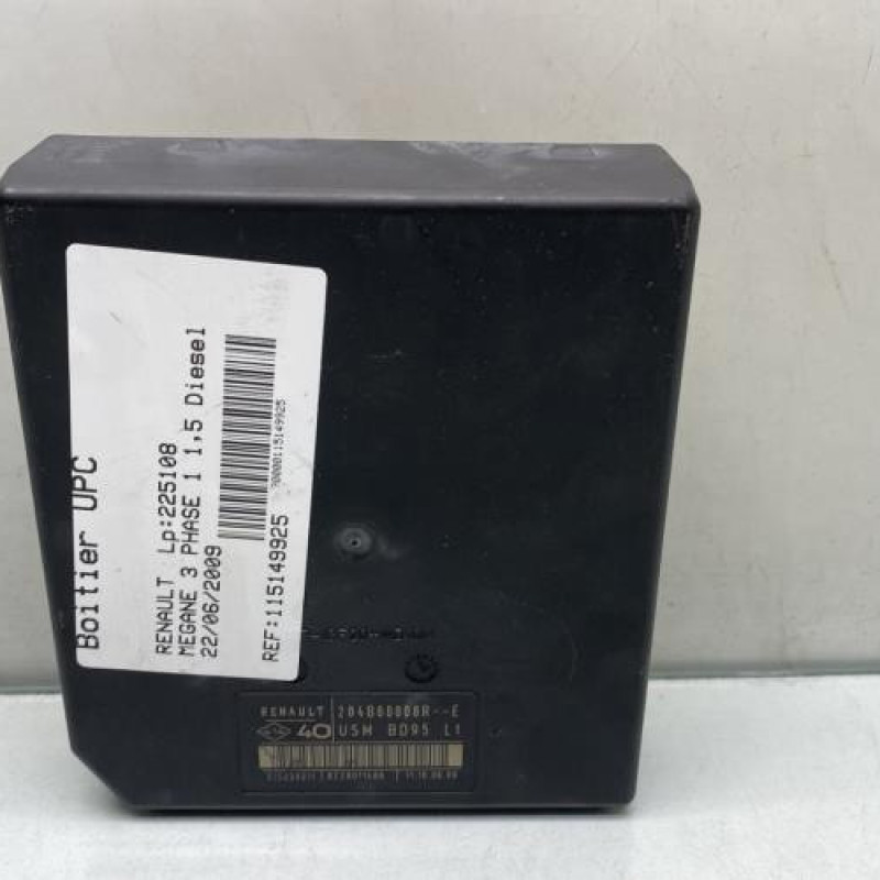 Boitier UPC RENAULT MEGANE 3 Photo n°2
