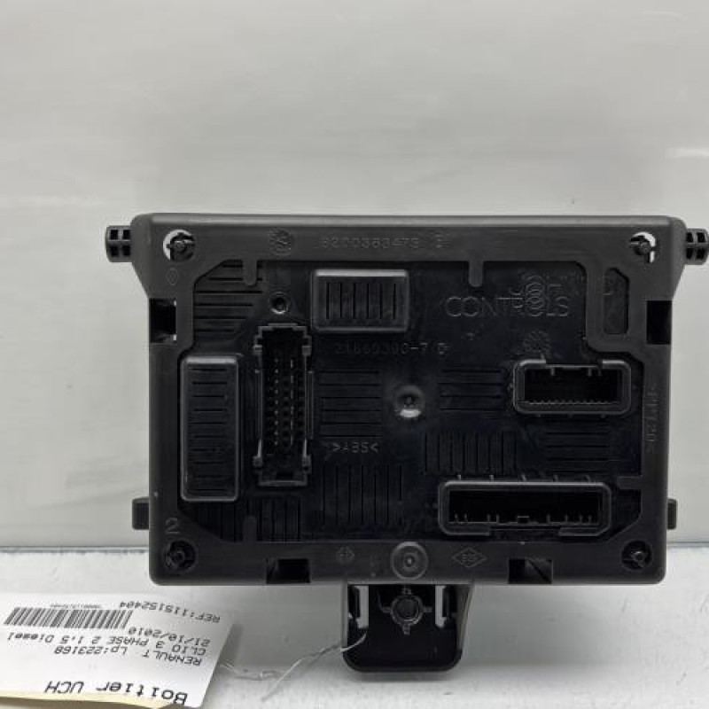 Boitier UCH RENAULT CLIO 3 Photo n°1