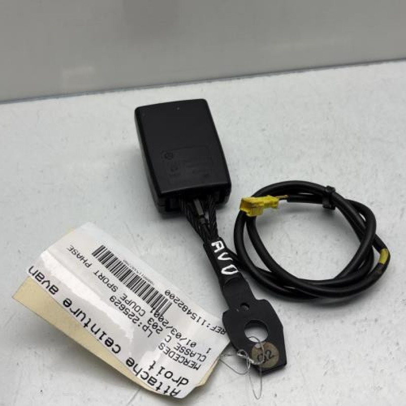 Attache ceinture avant droit MERCEDES CLASSE C 203 COUPE SPORT Photo n°6