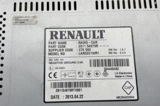 Autoradio d'origine RENAULT CAPTUR 1