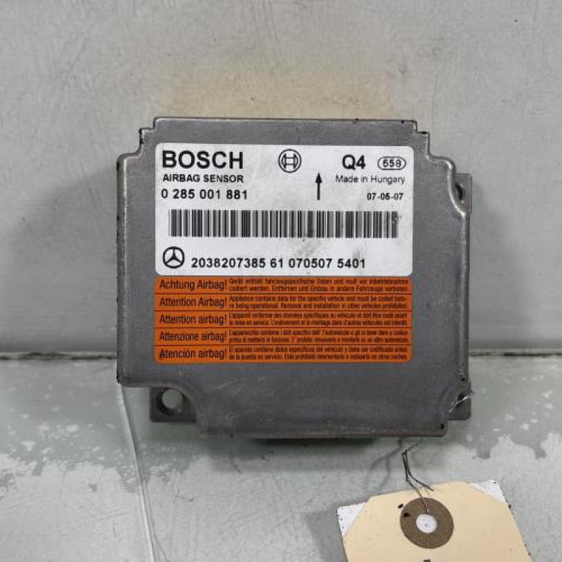 Boitier air bag MERCEDES CLASSE CLK 209 Photo n°1