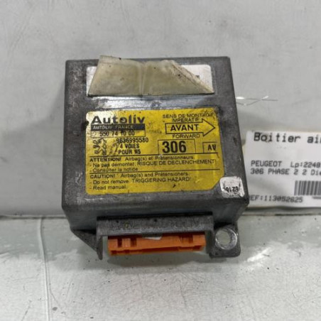 Boitier air bag PEUGEOT 306 Photo n°1