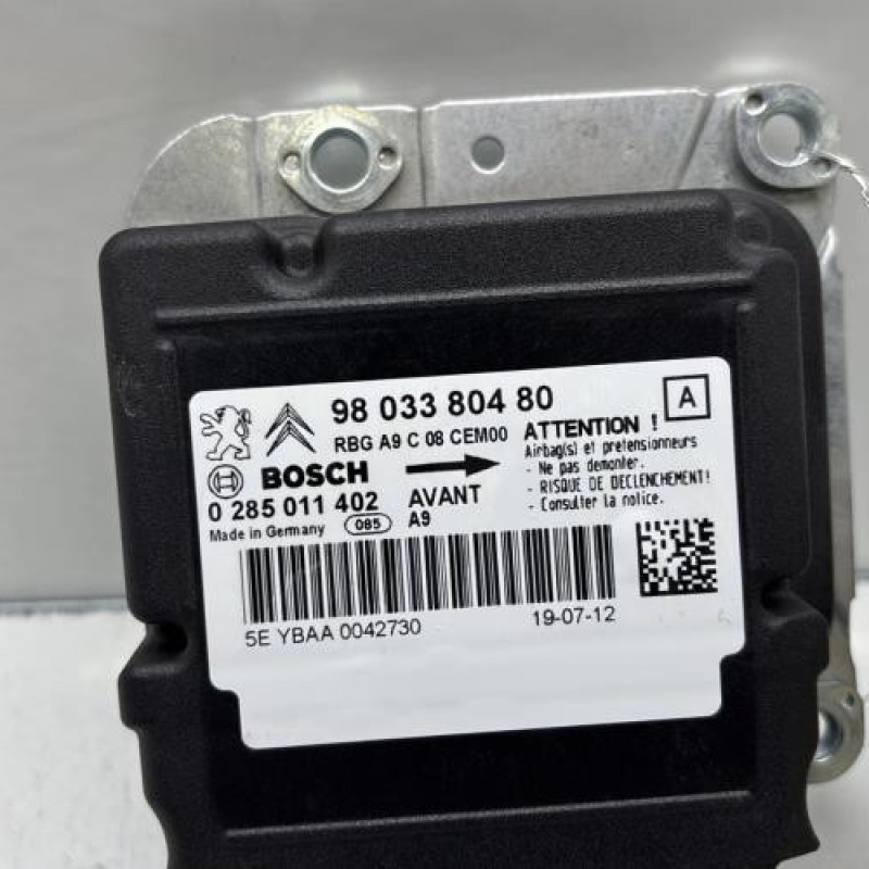 Boitier air bag PEUGEOT 208 1 Photo n°2