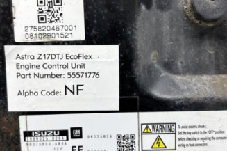 Calculateur moteur OPEL ASTRA H