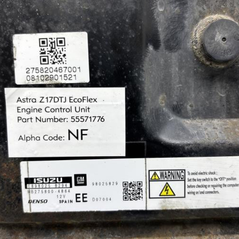 Calculateur moteur OPEL ASTRA H Photo n°2