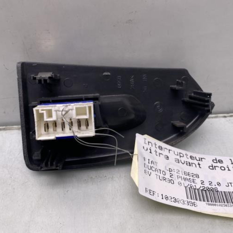 Interrupteur de leve vitre avant droit FIAT DUCATO 2 Photo n°2