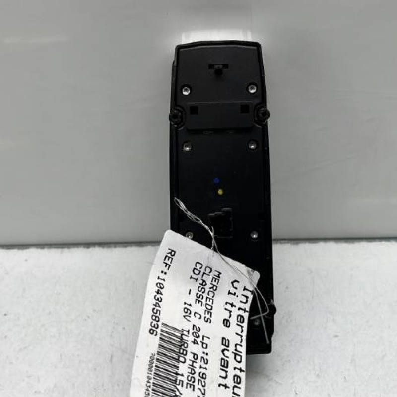 Interrupteur de leve vitre avant gauche MERCEDES CLASSE C 204 Photo n°4