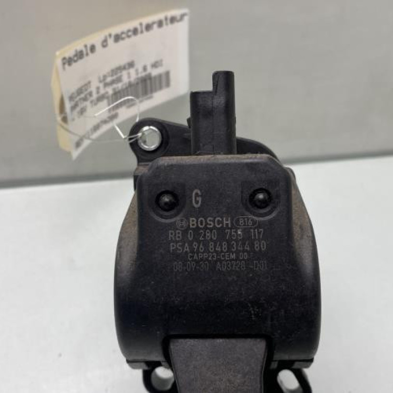 Pedale d'accelerateur PEUGEOT PARTNER 2 Photo n°3