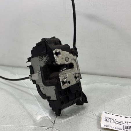 Serrure avant droit RENAULT CLIO 3 Photo n°1