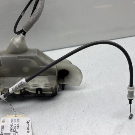 Serrure avant gauche CITROEN C3 3 SOCIETE