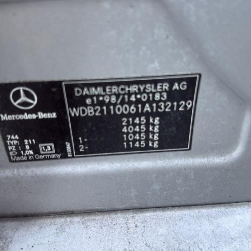 Serrure avant gauche MERCEDES CLASSE E 211 Photo n°16