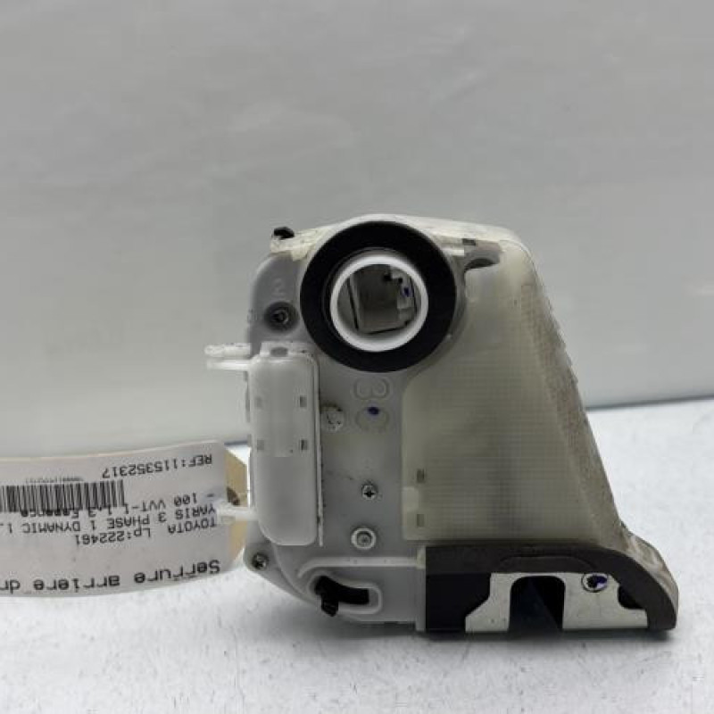 Serrure arriere droit TOYOTA YARIS 3 Photo n°2