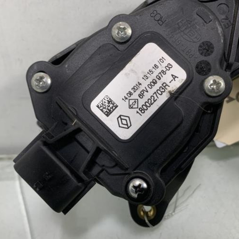 Pedale d'accelerateur DACIA DUSTER 1 Photo n°3