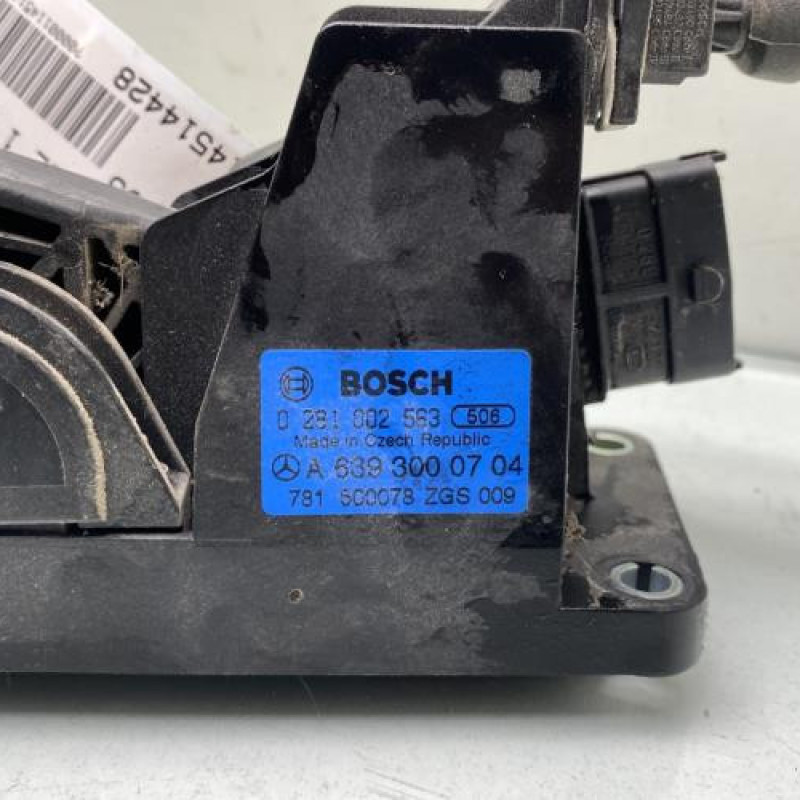 Pedale d'accelerateur MERCEDES VITO 639 Photo n°2