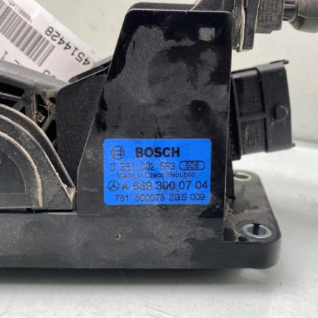 Pedale d'accelerateur MERCEDES VITO 639